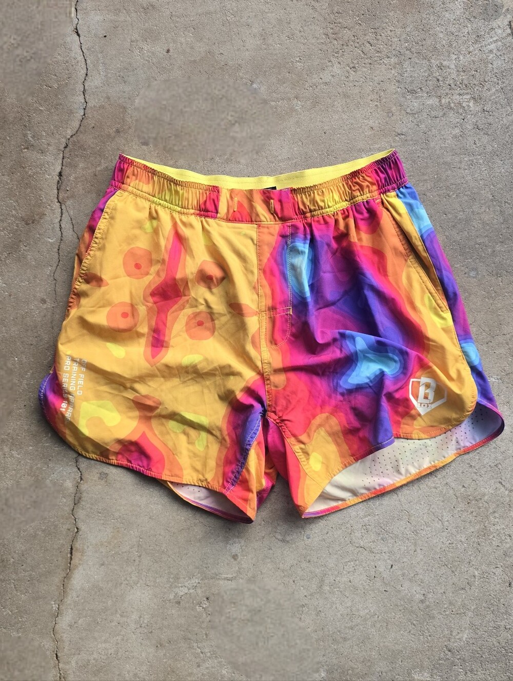 Baseball Lifestyle 101 Heat Wave Athletic Shorts Medium